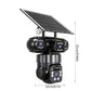 ⏳Tijdelijke aanbieding⏰ 6K 9 MP wifi-beveiligingscamera voor buiten | 10x zoom, 3 lenzen, 360° PTZ | IP66 waterdicht, nachtzicht in kleur, tweeweg audio, bewegingsvolging