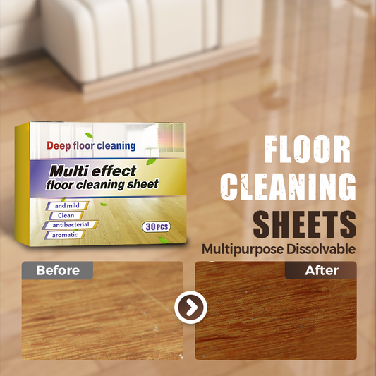 Lingettes solubles multi-usages pour le nettoyage des sols