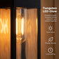 Moderne LED-wandlamp op zonne-energi
