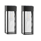 Moderne LED-wandlamp op zonne-energi