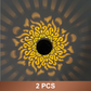 Mandala projectorlamp op zonne-energie