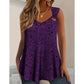 👚NU 50% KORTING🌸Zomerse tanktop met bloemenprint voor dames – Zacht, ademend en mouwloos – perfect voor warme dagen, stranduitstapjes of als casual laagje ☀️