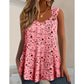 👚NU 50% KORTING🌸Zomerse tanktop met bloemenprint voor dames – Zacht, ademend en mouwloos – perfect voor warme dagen, stranduitstapjes of als casual laagje ☀️