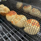 ❄️Zomerfresh 50% Korting!🔥Roterende BBQ Grillmand van RVS – 360° Grillkorf voor Groenten, Friet, Garnalen & Kleine Hapjes