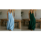 Casual mouwloze maxi-jurk met V-hals voor dames