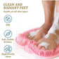 Shower Foot & Back Scrubber Massage Pad-Clean And Massage The Feet
