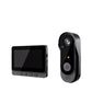 Draadloze deurbelcamera: 1080P, 170° groothoek, 4,3″ scherm, IPX65 waterdicht, nachtzicht