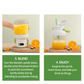 Draagbare blender met digitaal display – productafbeelding