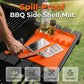 Siliconen grillmat voor zijplan