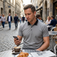 👔 Smart-casual Heren Polo｜Ademende Stof, Strakke Pasvorm en Verzorgde Uitstraling