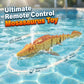 2,4 GHz RC Mosasaurus-zwemspeeltje met waterstraa