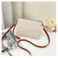 ⏳Tijdelijk 50% korting⏰ Dames geweven stro schoudertas en clutch👜