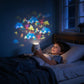 Dynamisch roterende LED-projectorlamp