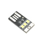 Mini draagbaar USB-LED-nachtlampj