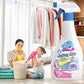 Kleurherstellende spray voor kledin