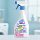 Kleurherstellende spray voor kledin