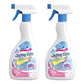 Kleurherstellende spray voor kledin