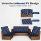 📢📢【Aanbieding】⏰Premium Stretch Kussenhoes Terras | 23x20x3 cm | Spatbestendig🛋️