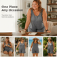 🔥 50% KORTING 💃 Plus Size Jumpsuit – Zacht, luchtig & flatterend zonder strak gevoel ✨