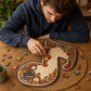 ⏰🎁Houten puzzel met muzieknoten