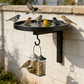 🐦💧 50% KORTING! Aan de muur te bevestigen metalen vogelbad – weerbestendig, gemakkelijk schoon te maken en ideaal voor de tuin, het balkon en het terras 🌿