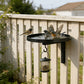 🐦💧 50% KORTING! Aan de muur te bevestigen metalen vogelbad – weerbestendig, gemakkelijk schoon te maken en ideaal voor de tuin, het balkon en het terras 🌿