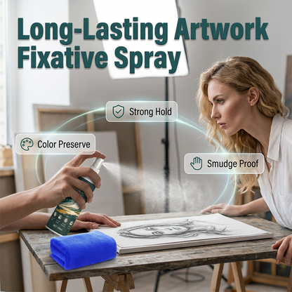 Professionele fixatiespray voor kunstwerke