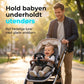 Babystuur voor kinderwagen met bevestigingsriem