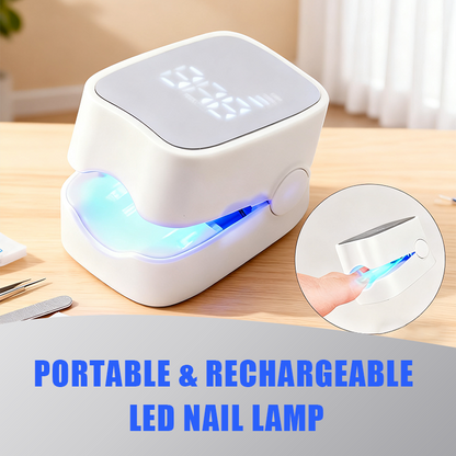 Draagbare en oplaadbare LED-nagellam