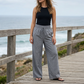 Casual damesbroek met hoge taille