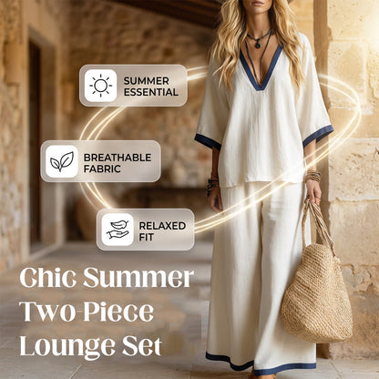 Chic Summer Two-Piece Lounge Set