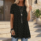 Casual tuniek voor dames met stippe