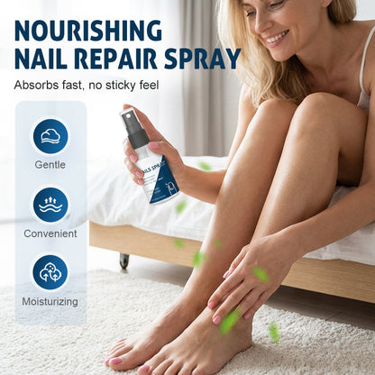 Voedende Nagelherstel Spray voor Droge en Broze Nagels