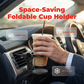 Opvouwbare Auto Ventilatierooster Bekerhouder