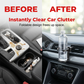 Opvouwbare Auto Ventilatierooster Bekerhouder
