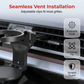 Opvouwbare Auto Ventilatierooster Bekerhouder