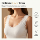 Slim fit mouwloze top voor dames: geribbelde cami met ingebouwde cups en kan