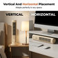 Oplaadbare verticale en horizontale luchtcirculatieventilato