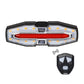 Achterlicht voor de fiets met clax