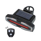 Achterlicht voor de fiets met clax