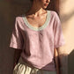 Vintage kanten zomerblous