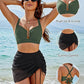 👙Uitverkoop op de laatste dag: 50% KORTING💃Bikinisets voor dames met hoge taille en U-vormige beugels voor een strak silhoue