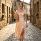 Soepel vallende boho-maxi-jur