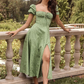 Soepel vallende boho-maxi-jur