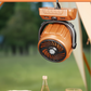 🌬️ 6-inch kampeerventilator met 100 snelheidsstanden – oscillerend, met ledverlichting, digitaal display en grote accu voor buiten en thuis