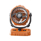🌬️ 6-inch kampeerventilator met 100 snelheidsstanden – oscillerend, met ledverlichting, digitaal display en grote accu voor buiten en thuis