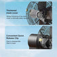 Rechargeable Portable Outdoor Wireless Camping Fan