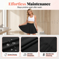 Tennisrok voor dames met hoge taille en zakken, in grote mate