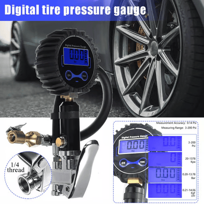 Digitale Bandenspanningsmeter met Inflator – productafbeelding