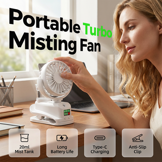 USB-oplaadbare persoonlijke ventilato
